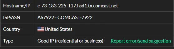 IP4-73.183.225.117 location