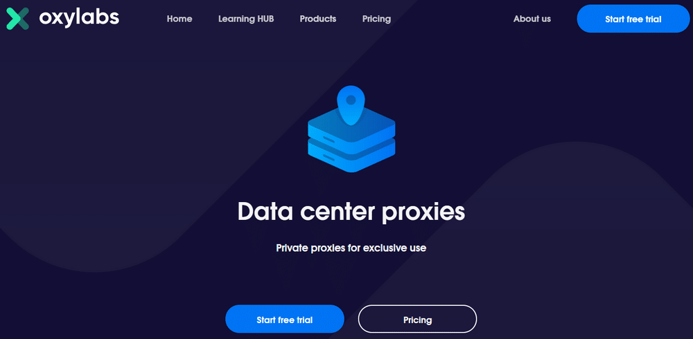 Oxylabs datacenter proxies