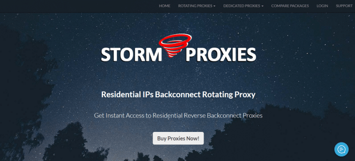 storm proxies of residential IPs