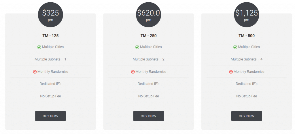 High proxies - Ticketmaster proxy plans