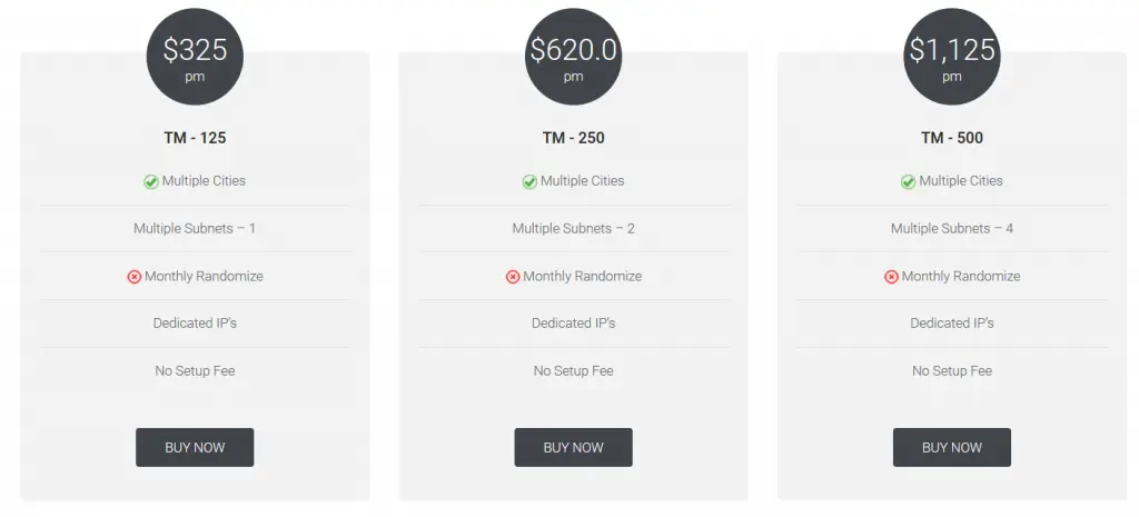 High proxies - Ticketmaster proxy plans