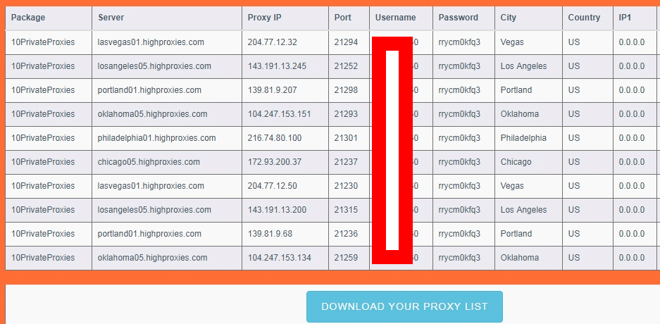 highproxies dedicated proxies