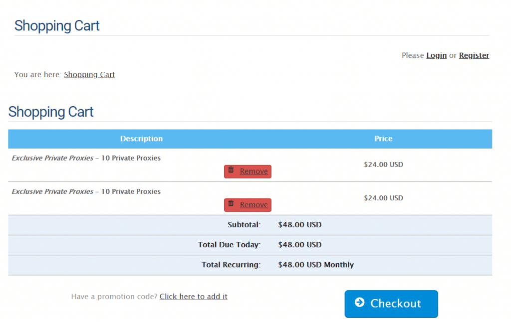 Buying Squidproxies