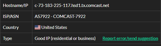 IP4-73.183.225.117 location