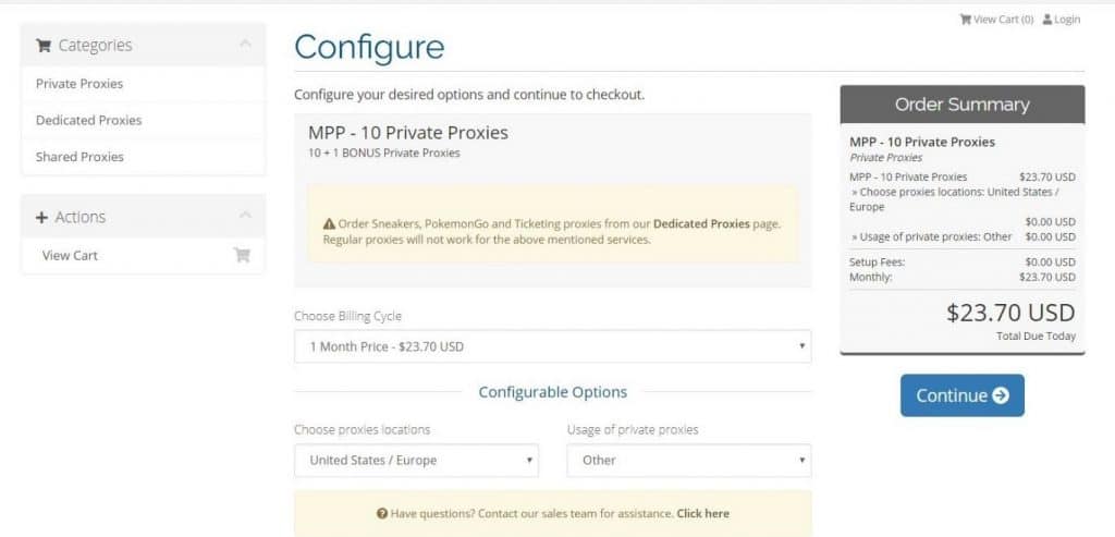 How to buy proxies from ‘My Private Proxy’