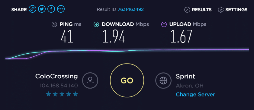 IP- 104.168.54.140 speed test