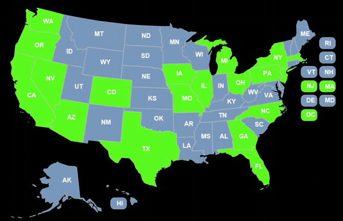 Proxy Server Locations of Proxy-n-VPN