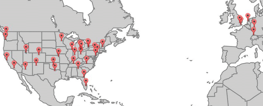 Server Locations of SSL Private Proxy