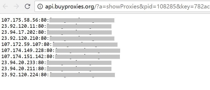 Buyproxies.org API