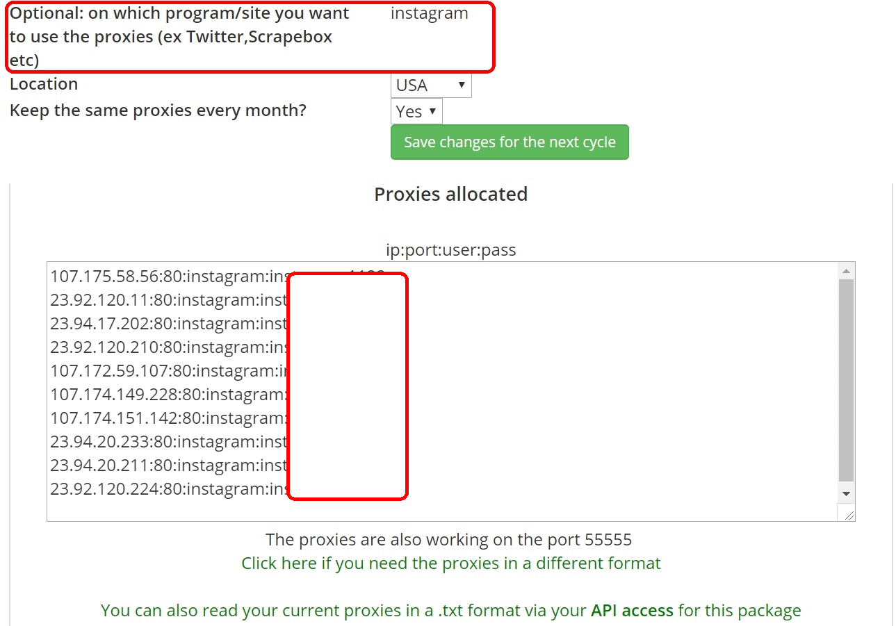 我们从 Buyproxies.org 购买的 10 个代理服务器我们从 Buyproxies.org 购买的 10 个代理服务器