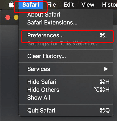 safari iphone proxy