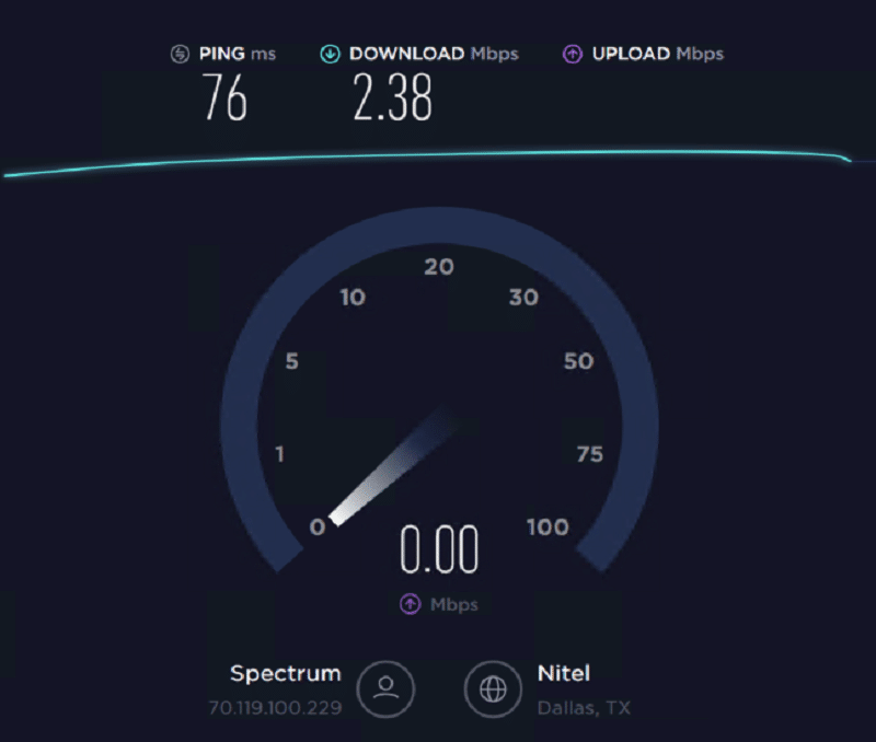 Stromproxies Residential IP 8 的速度测试