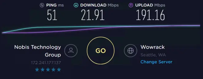 Speed test with proxies 3