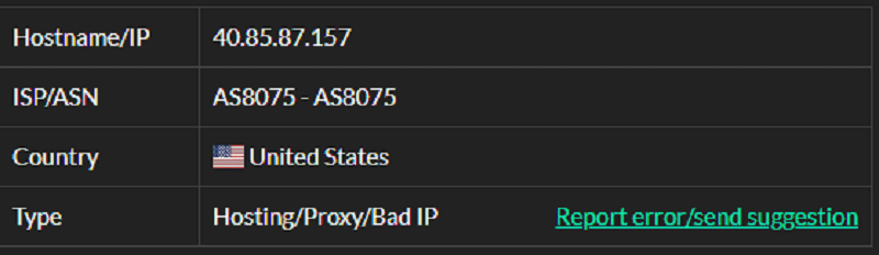 风暴代理 ISP 测试 IP12