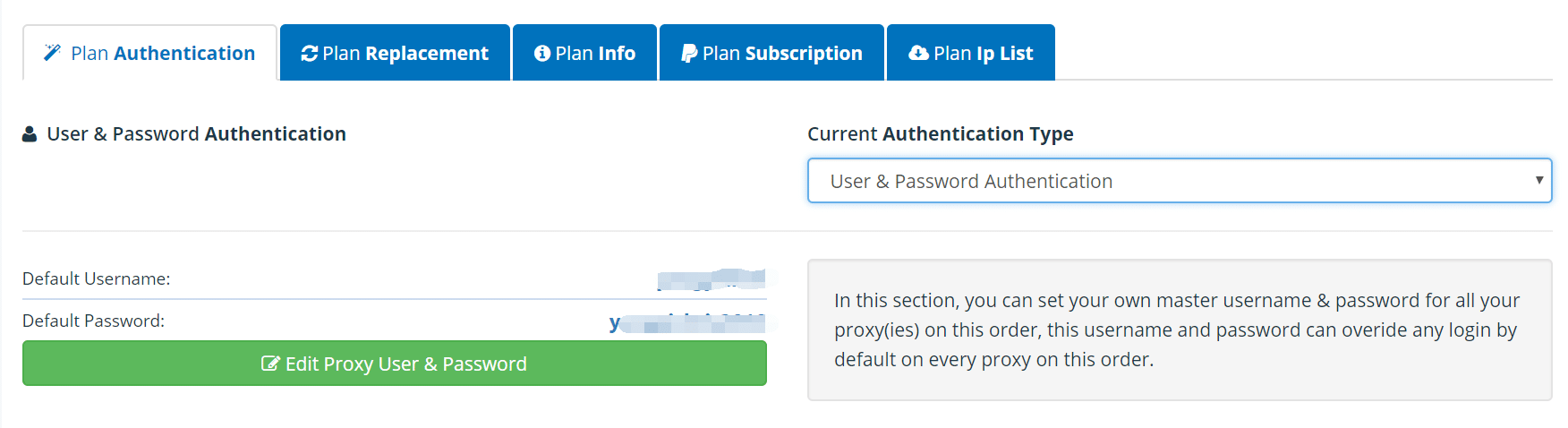 Username Authentication