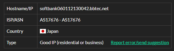 Proxyrack isp test ip 10