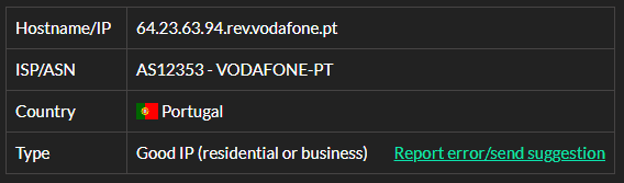 Proxyrack isp test ip 8