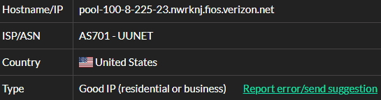 Local Proxies isp test ip 6