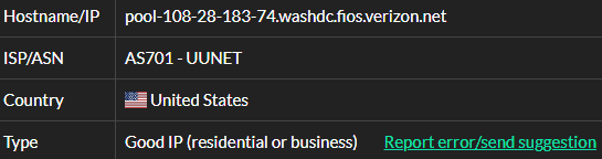 Local Proxies isp test ip 8