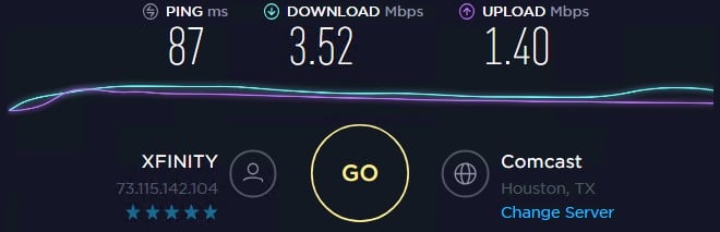 Local Proxies speed test ip 3