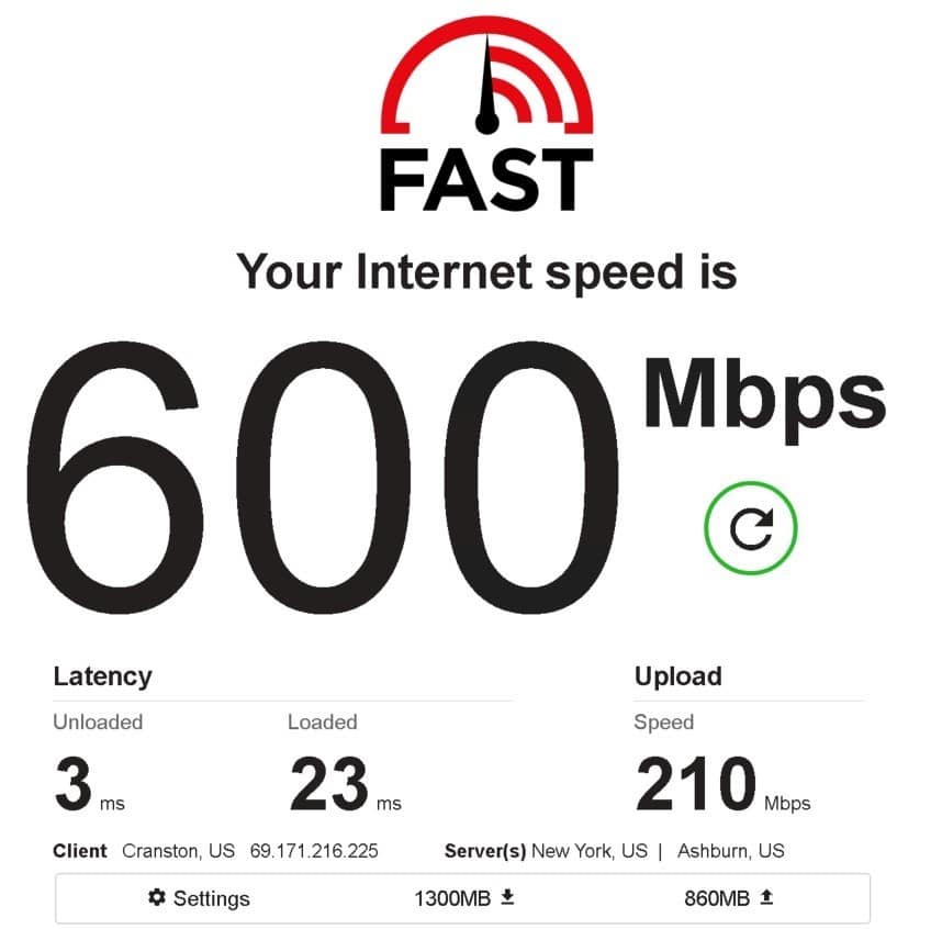 IcedOut Proxies speed test ip 6