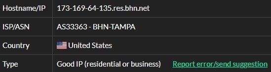 Icedoutproxies Residential ISP tests ip 3