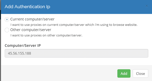 authentication IP on IcedOut