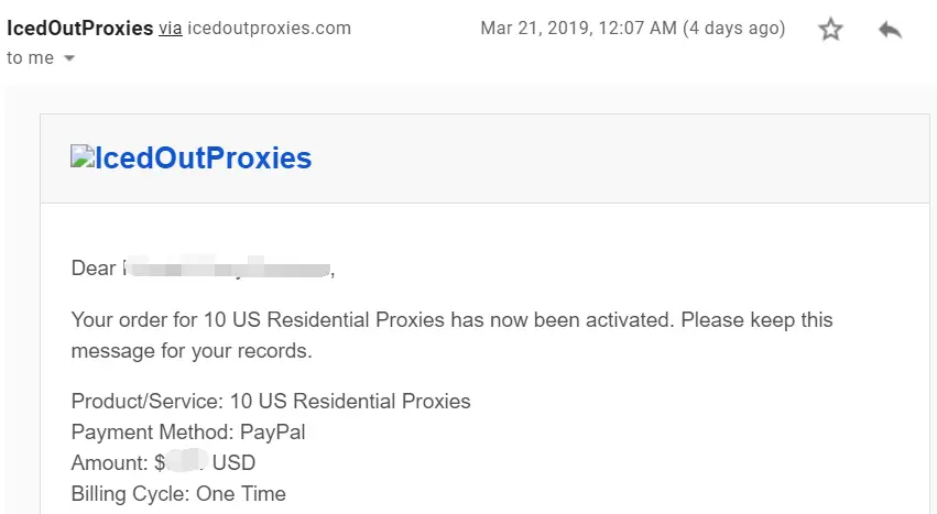 proxies Information & Instructions