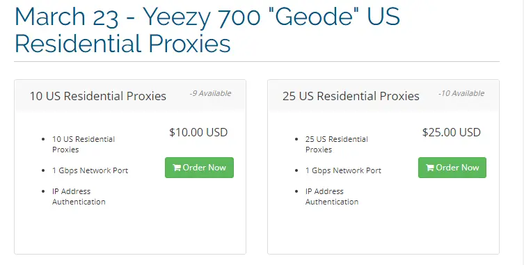 proxy plan of Icedoutproxies residential proxies
