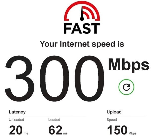 speed test of Icedoutproxies Residential ip 3