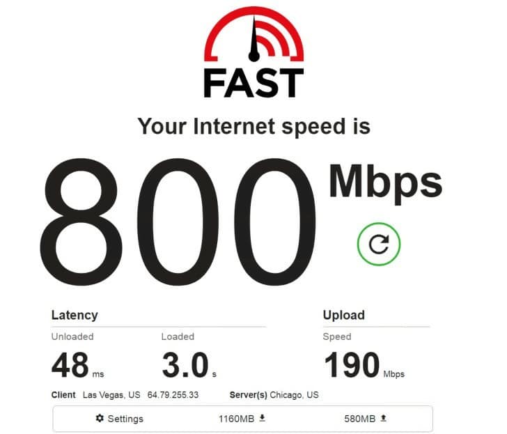 Luminati speed test ip 3