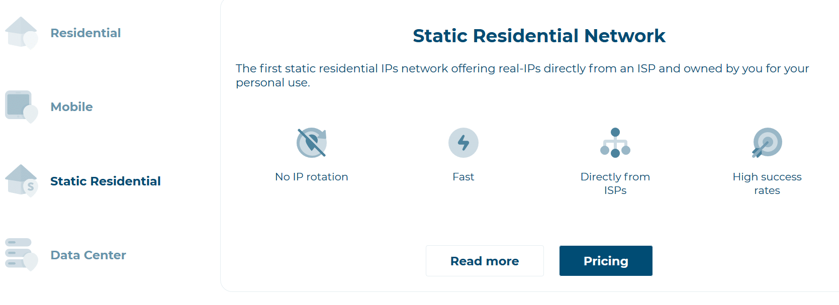 Static Residential Network