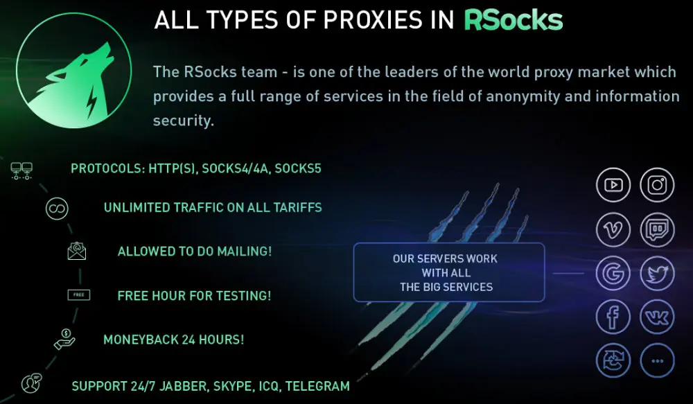 rsocks proxies