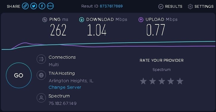 使用 ip10 进行 Flipnode 代理测试