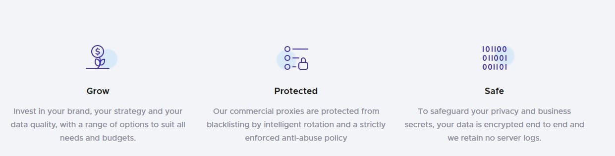 Infatica proxy Features