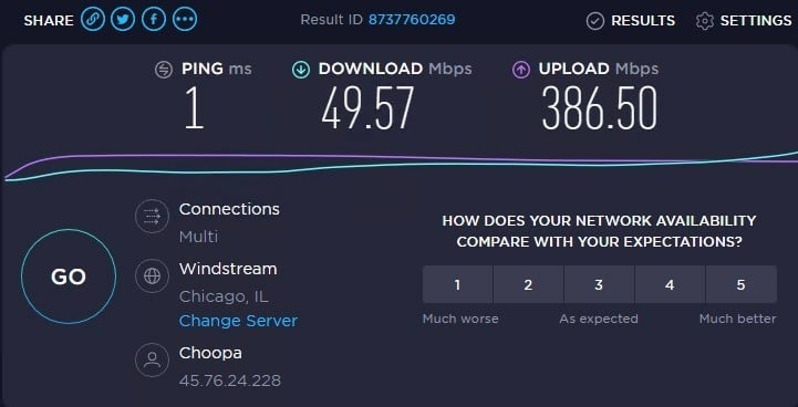 Infatica proxy test without proxy