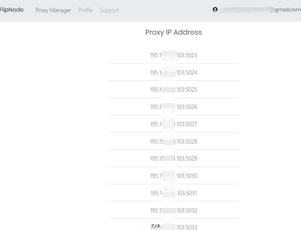 flipnode 代理列表
