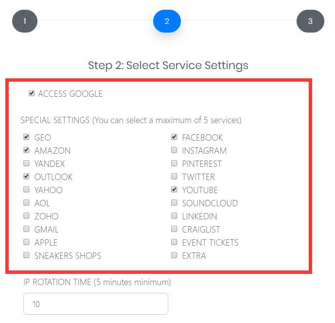 flipnode special proxy setting