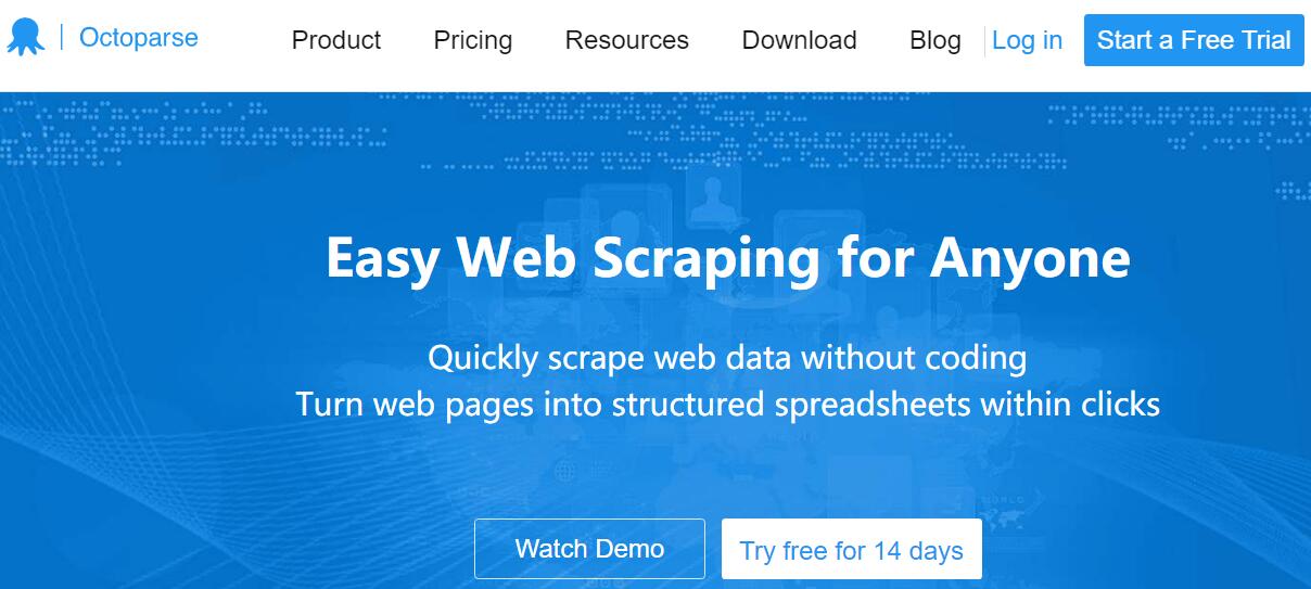 octoparse - Easy web scraping