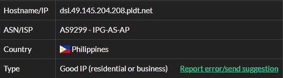 ISP 3 of residential proxies