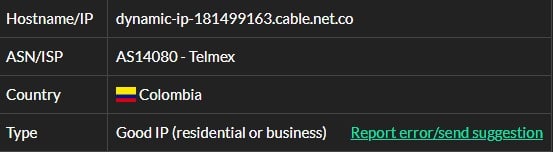 ISP 4 of residential proxies