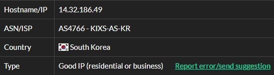 ISP 6 of residential proxies