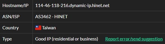 ISP 7 of residential proxies