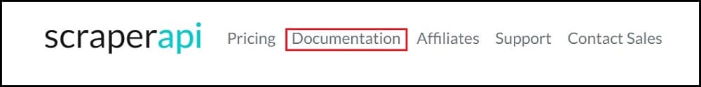 Scraper API documention