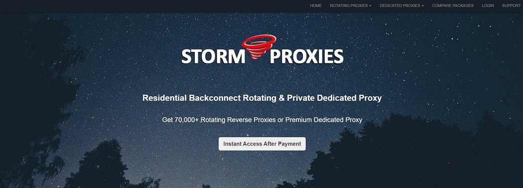 Stormproxies with unlimited bandwidth