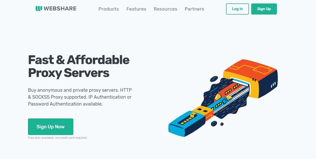 Webshare proxies features