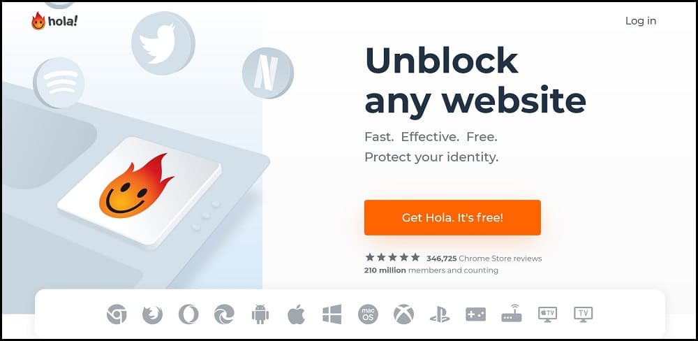 Hola Vpn Chrome Extension From Web Store