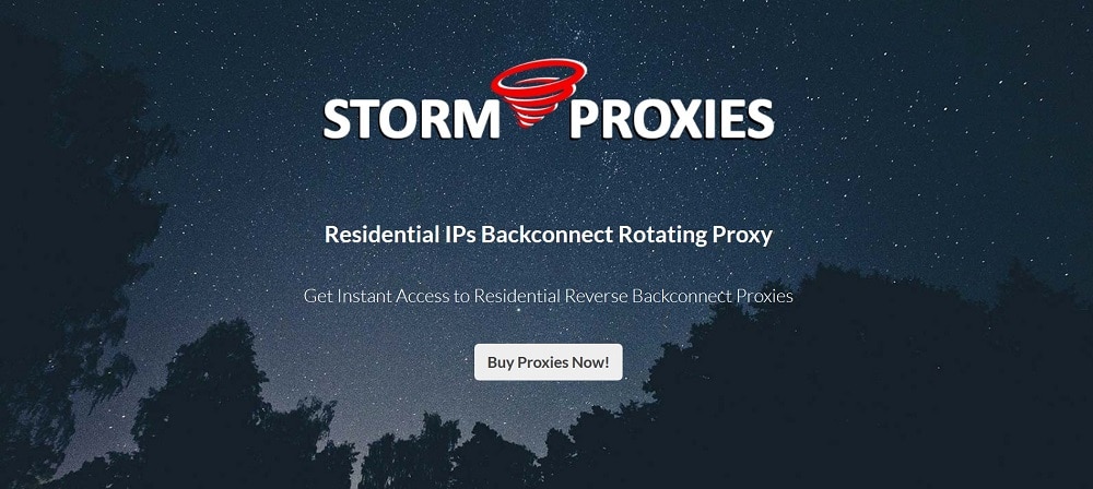 适用于 Shopify 的 StormProxies