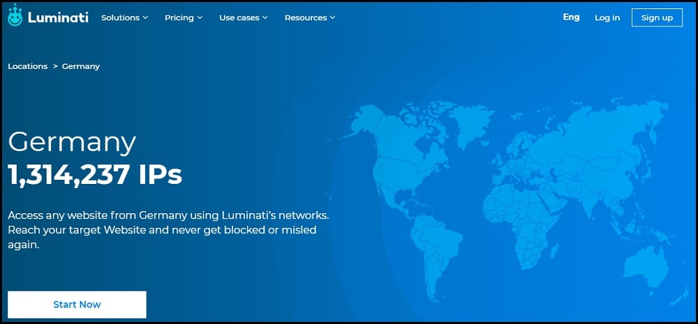 Luminati Proxies Location in German