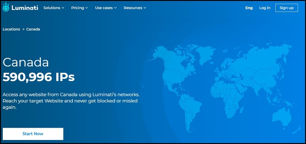 Luminati Proxies Provider of Canada